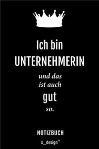 Notizbuch für Unternehmer / Unternehmerin
