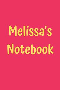 Melissa's Notebook