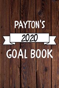 Payton's 2020 Goal Book