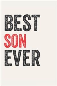 Best son Ever sons Gifts son Appreciation Gift, Coolest son Notebook A beautiful