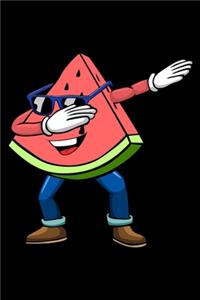 Dabbing Watermelon Notebook