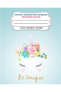 Primary Composition Notebook Story Paper Journal