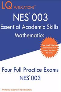 NES 003 Essential Academic Skills Mathematics