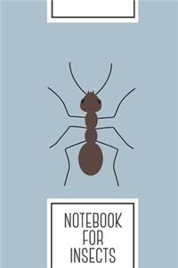 Notebook for Insects