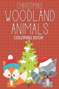 Christmas Woodland Animals Coloring Books