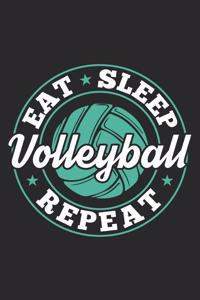 Eat Sleep Volleyball Repeat