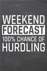 Weekend Forecast 100% Chance of Hurdling