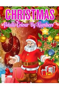 Christmas Adults Colour By Numbers