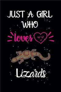 Just A Girl Who Loves Lizards