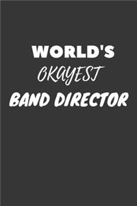 World's Okayest Band Director Notebook