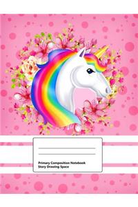 Primary Composition Notebook with Story Drawing Space