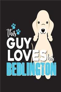 This Guy Loves His Bedlington