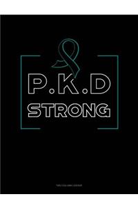 Pkd Strong: Unruled Composition Book