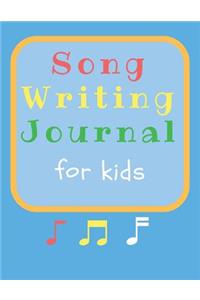 Songwriting Journal for Kids