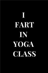 I Fartin Yoga Class