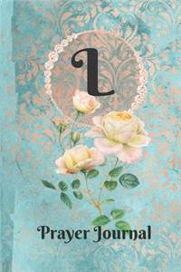 Letter L Personalized Monogram Praise and Worship Prayer Journal