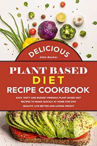 Delicious Plant Based Diet Recipe Cookbook