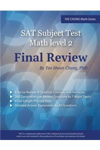 SAT Subject Test Math Level 2 Final Review