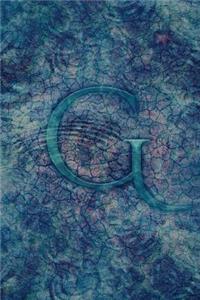 Monogram G Any Day Planner Notebook
