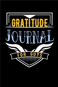 Gratitude Journal for Guys