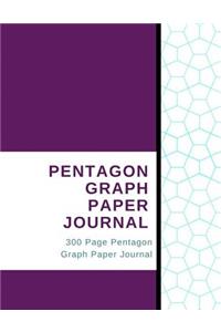 Pentagon Graph Paper Journal - 300 Page Pentagon Graph Paper Journal