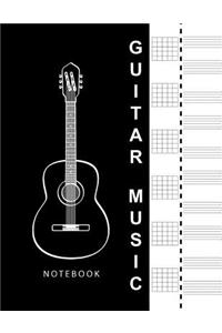 Guitar Music Notebook