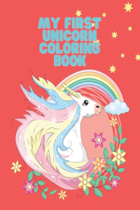 My First Unicorn Coloring book