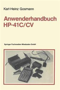 Anwenderhandbuch Hp-41 C/CV