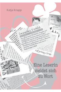Eine Leserin Meldet Sich Zu Wort
