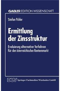 Ermittlung der Zinsstruktur