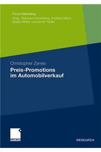 Preis-Promotions im Automobilverkauf