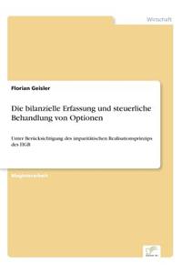 bilanzielle Erfassung und steuerliche Behandlung von Optionen