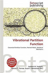 Vibrational Partition Function