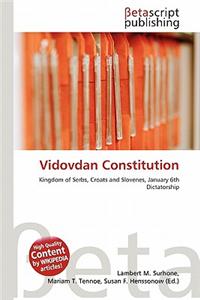 Vidovdan Constitution
