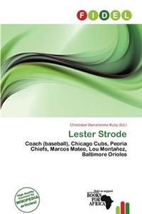 Lester Strode
