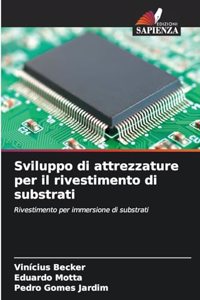 Sviluppo di attrezzature per il rivestimento di substrati