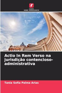 Actio In Rem Verso na jurisdição contencioso-administrativa