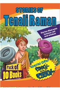 Stories of Tenali Raman: Pack of 10 Books