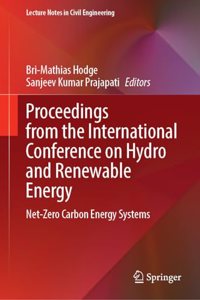 Proceedings from the International Conference on Hydro and Renewable Energy