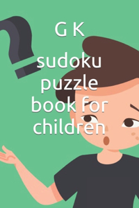 sudoku puzzle book for children