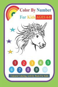 Color by numbers for kids ages 4-8
