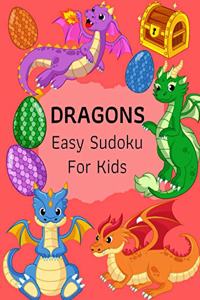 Dragons Easy Sudoku For Kids