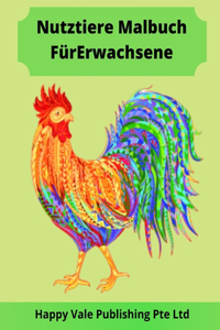 Nutztiere Malbuch Für Erwachsene
