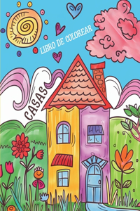 Casas - Libro de colorear