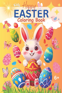 Happy Easter Coloring Book