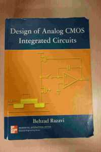 Design of Analog CMOS Integrated Circuits