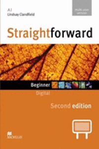 Straightforward 2nd Edition Beginner Digital DVD Rom Multiple User