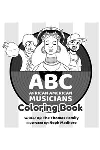 ABC - African American Musicians Coloring Book