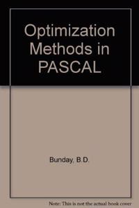 Optimisation Methods In Pascal