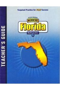 Steck-Vaughn Achieve Florida: Teacher's Guide Grades 6 - 12 Mathematics 2004